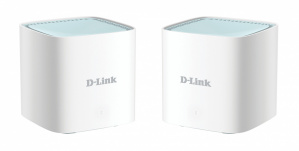 Router D-Link de Banda Dual EAGLE PRO AI AX1500 con WiFi Mesh, Inalámbrico, 1201Mbit/s, 1x RJ-45, 2.4/5GHz, 4 Antenas Internas, 2 Piezas