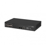 Switch Dahua Gigabit Ethernet AS4300 8 Puertos 10/100/1000 + 2 Puertos SFP, 20 Gbit/s, 16.000 Entradas - Administrable