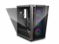 GabineteDeepCoolMATREXX703FconVentanaRGB,Midi-Tower,E-ATX/ATX/MicroATX/Mini-ITX,USB2.0/3.0,sinFuente,Negro