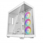 Gabinete DeepCool con Ventana CH780 WH, Full Tower, Mini-ITX/Micro-ATX/ATX, USB 2.0/3.0, sin Fuente, 1 Ventilador Instalado, Blanco