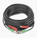 Epcom Cable Coaxial BNC Macho - BNCMacho, 10 Metros, Negro