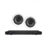 Epcom Amplificador de Audio EP2060W, Bluetooth, 120W, Negro ― incluye 2 Bocinas SP6