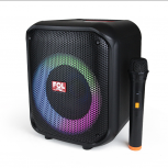 ﻿FOL Bocina Portátil FS-L1206M, Bluetooth, Alámbrico/Inalámbrico, 50W RMS, USB, Negro