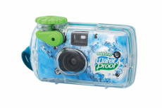 Cámara Desechable Fujifilm QuickSnap Waterproof, 115 x 54mm, Transparente