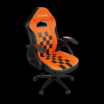 Gamdias Silla Gamer ZELUS E2 Mini, hasta 90kg, Negro/Naranja