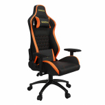 Gamdias Silla Gamer ZELUS M2, hasta 140kg, Negro/Naranja