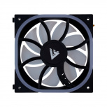 Ventilador Game Factor FG500-BK ARGB, 120mm, 1900RPM, Negro