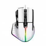 Mouse Gamer Game Factor Óptico MOG602-WH, Alámbrico, USB A, 19.000DPI, Blanco