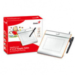 Tableta Gráfica Genius EasyPen i405X, 101 x 139mm, Alámbrico, USB, Plata