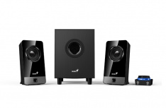 Genius Bocina SW-2.1 300X, Alámbrico, 2.1, 10W RMS, Negro