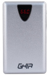 Cargador Portátil Ghia Volta Power Bank GAC-014, 8000mAh, Plata