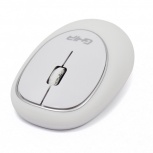 Mouse Ghia GT100BB, RF Inalámbrico, 1000DPI, Blanco