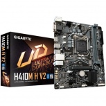 Tarjeta Madre Gigabyte Micro ATX H410M H V2 (rev. 1.0), S-1200, Intel H470, HDMI, 64GB DDR4 para Intel ― No es Compatible Procesadores Intel 11va. Generación