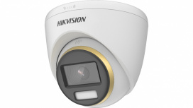 Hikvision Cámara CCTV Turret Turbo HD para Exteriores ColorVu DS-2CE72UF3T-E, Alámbrico, 3840 x 2160 Pixeles, Dia/Noche