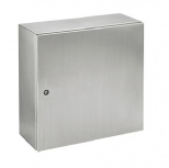 Hoffman Gabinete de Acero Inoxidable para Exteriores, 60 x 60cm, Plata