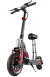 Honey Whale Scooter C1 Pro, Hasta 45km/h, 500W, máx. 120kg, Negro/Rojo