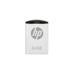 Memoria USB HP v222w, 64GB, USB 2.0, Plata