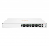 Switch HPE Networking Instant On Gigabit Ethernet 1930, 24 Puertos PoE 10/100/1000Mbps + 4 Puertos SFP+, 370W, 128 Gbit/s, 16.000 Entradas - Administrable