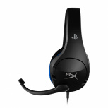 HyperX Audífonos Gamer Cloud Stinger para PS4, Alámbrico, 1.3 Metros, 3.5mm, Negro/Azul