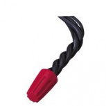 Ideal Conector de Cable Plástico Wire-Nut 76B, Rojo, 100 Piezas