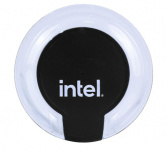 Intel Cargador Inalámbrico Carga Rapida Qi, 5V, Negro/Blanco