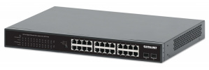 Switch Intellinet Gigabit Ethernet 561891, 24 Puertos 10/100/1000 Mbps +  2x SFP + Puertos SFP+ + Puertos QSFP28 + Puertos QSFP+, 8000 Entradas -  No Administrable