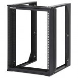 Intellinet Rack Abierto 19'', 12U, hasta 30 kg, Negro