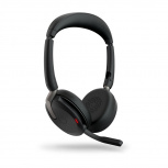 Jabra Auriculares Evolve2 65 Flex UC Stereo, Inalámbrico, Bluetooth, USB A/C, Negro