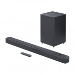 JBL Barra de Sonido Bar 2.1 Deep Bass (MK2), Bluetooth, Alámbrico/Inalámbrico, 2.1 Canales, 300W RMS, HDMI, Negro