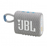 JBL Bocina Portátil Go 3, Bluetooth, Inalámbrico, 4.2W RMS, Blanco - Resistente al Agua