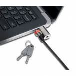 Kensington Candado de Llave para Laptops ClickSafe, 1.8 Metros, Negro