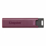 Memoria USB Kingston DataTraveler Max, 512GB, USB 3.2, Lectura 1000MB/s, Escritura 900MB/s, Rojo