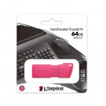 Memoria USB Kingston DataTraveler Exodia M, 64GB, USB A, Rosa