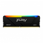 Memoria RAM Kingston FURY Beast RGB DDR4, 3200MHz, 16GB, Non-ECC, CL16