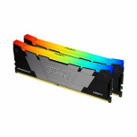 Kit Memoria RAM Kingston FURY Renegade RGB DDR4, 3200MHz, 16GB (2 x 8GB), Non-ECC, CL16, XMP