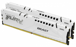 Kit Memoria RAM Kingston FURY Renegade DDR5, 6000MHz, 64GB (2 x 32GB), Non-ECC, CL30, XMP, Blanco