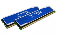 Kit Memoria RAM Kingston Blue 1600MHz 8GB DDR3, 1600MHz, 8GB - 2 x 4GB, CL9, XMP, Azul 