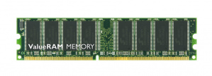 Memoria RAM Kingston ValueRAM DDR, 400MHz, 512MB, CL3