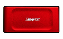 SSD Externo Kingston XS1000, 1TB, USB C, Rojo