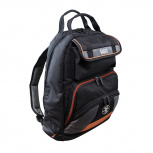 Klein Tools Mochila para Herramientas Tradesman Pro, 35 Bolsillos, Negro/Naranja