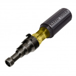 Klein Tools Desarmador para Escariar e Instalar Tubos Conduit 85191, 5/16'' x 2,5'', Negro/Amarillo