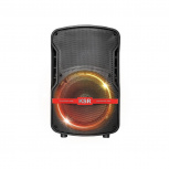 KSR Bafle MSA-7908RED, Bluetooth, Alámbrico/Inalámbrico, 20W RMS, 6500W PMPO, USB, Negro