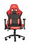 Kultec Silla Gamer Gaming X Series, hasta 120Kg, Negro/Rojo