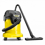 Karcher Aspiradora KWD-3, 1000W, 17 Litros, Amarillo/Negro