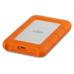 Disco Duro Externo LaCie Rugged USB-C 2.5'', 4TB, USB C 3.0, Naranja/Plata, A Prueba de Agua, Polvo y Golpes - para Mac/PC