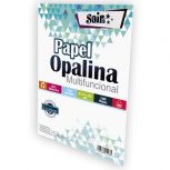 Latamel Papel Opalina 120g/m², 100 Hojas de Tamaño Carta, Blanco