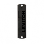 Leviton Placa Ciega para Distribuidor Óptico, Negro