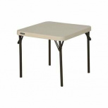 Lifetime Mesa Plegable 80514, 55.9 x 55.9cm, Beige