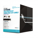 LinkedPRO Bobina de Cable Cat5e UTP no Blindado, 305 Metros, Negro