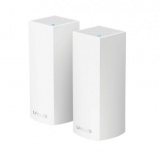 Router Linksys con Sistema de Red Wi-Fi en Malla Tri-Banda Velop 2x AC2200, 867 Mbit/s, 2.4/5GHz, 2x RJ-45 - Kit de 2 Piezas